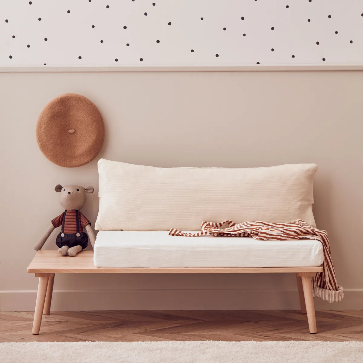 Low Seater Sofa Saga Blonde