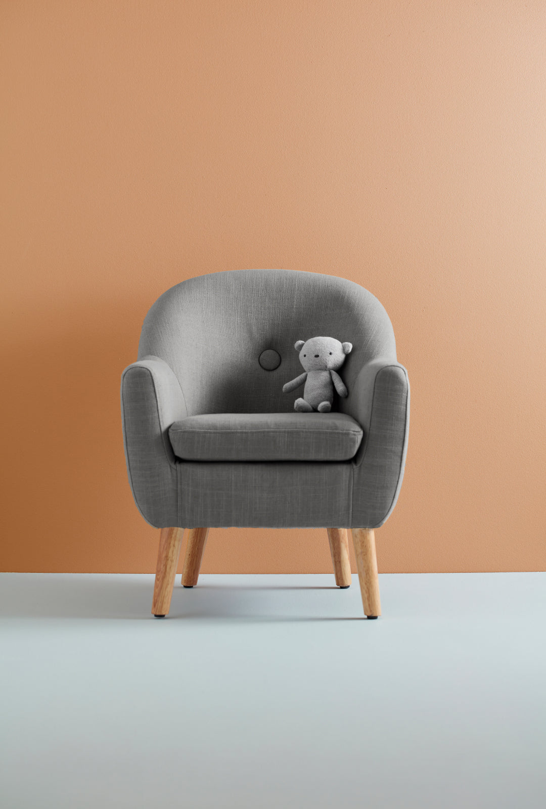 Arm Chair - Grey / Purple