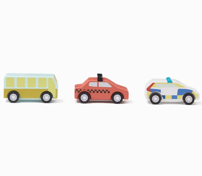 Pull Back Cars (Set of 3)