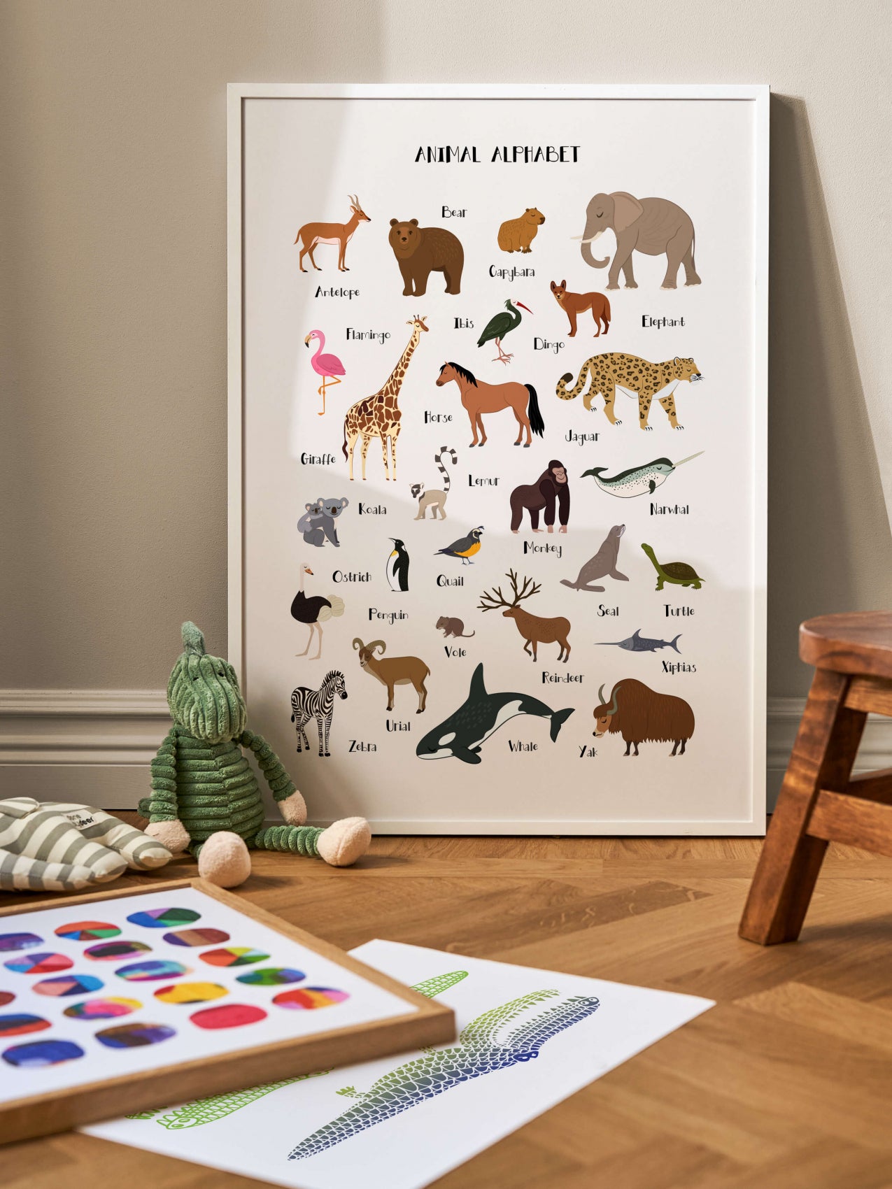 Poster - Animal Alphabet (50 x 70 cm)