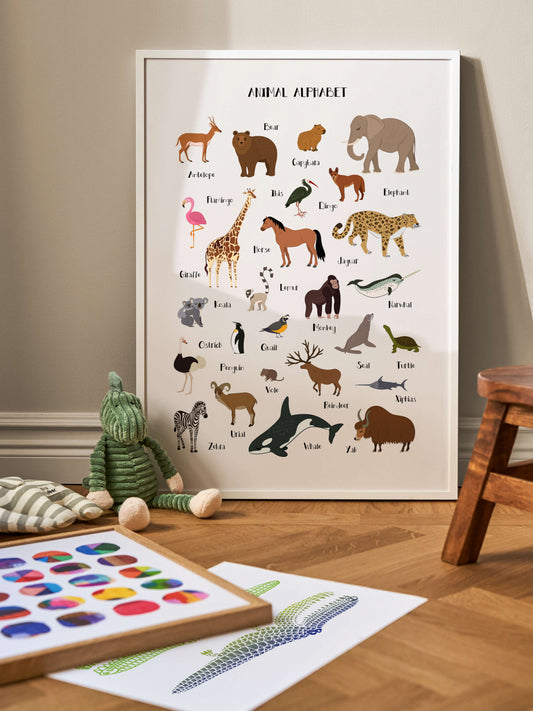 Poster - Animal Alphabet (50 x 70 cm)