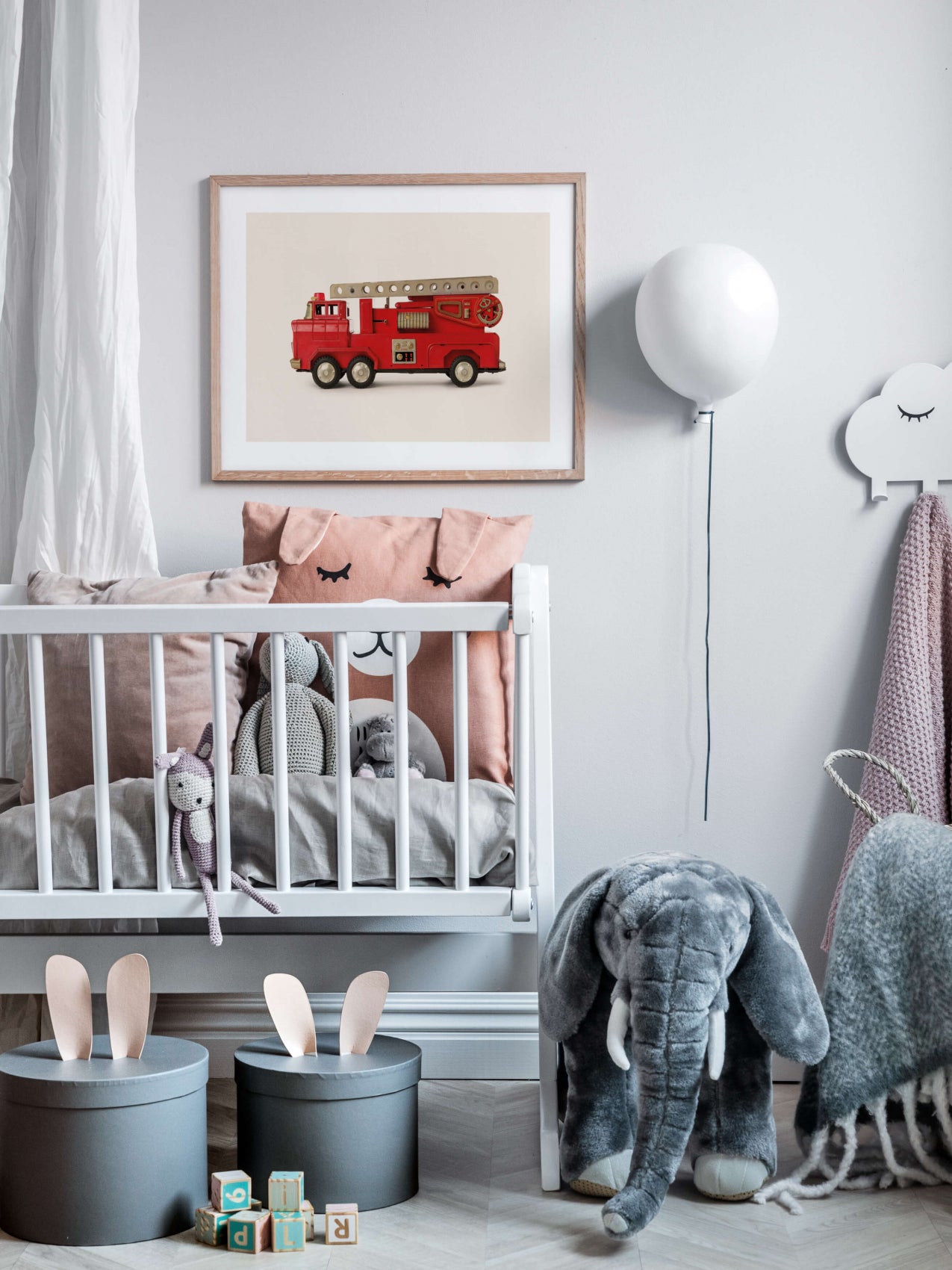 Poster - Fire Truck (30 x 40 cm)