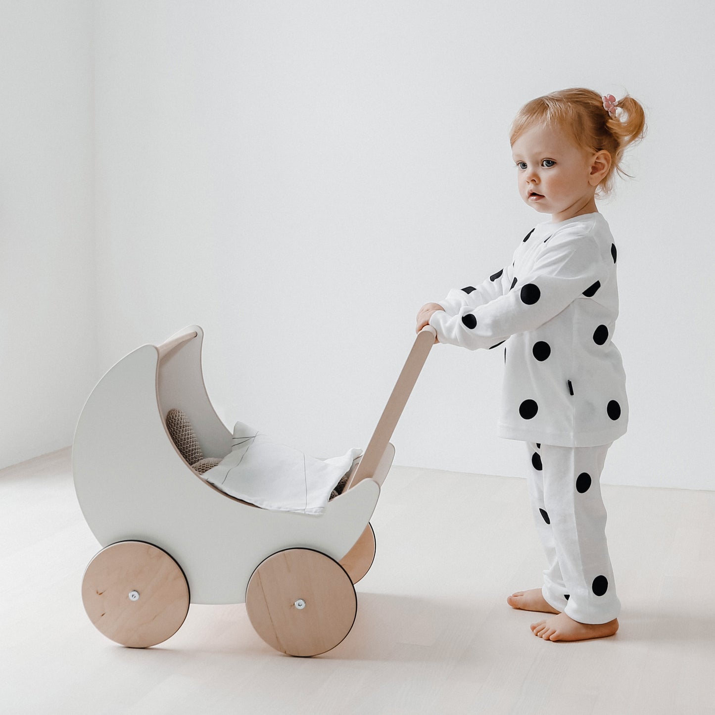 Wooden Toy Pram