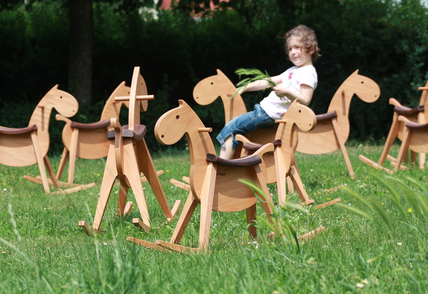 Wooden Rocking Horse