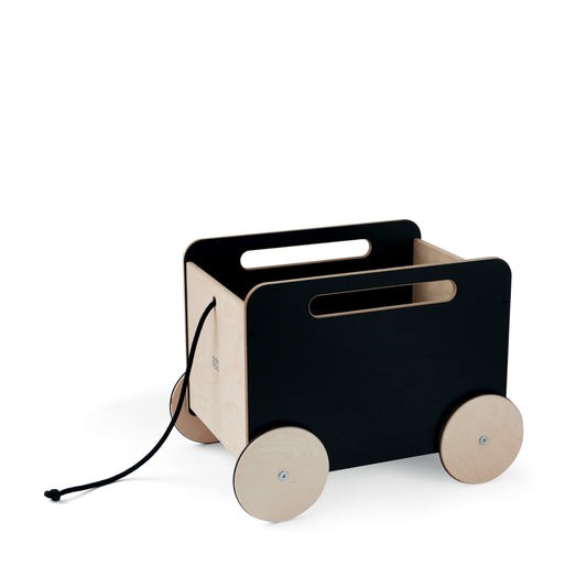 Wooden Toy Chest on Wheels