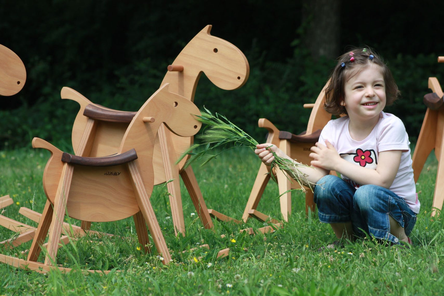 Wooden Rocking Horse