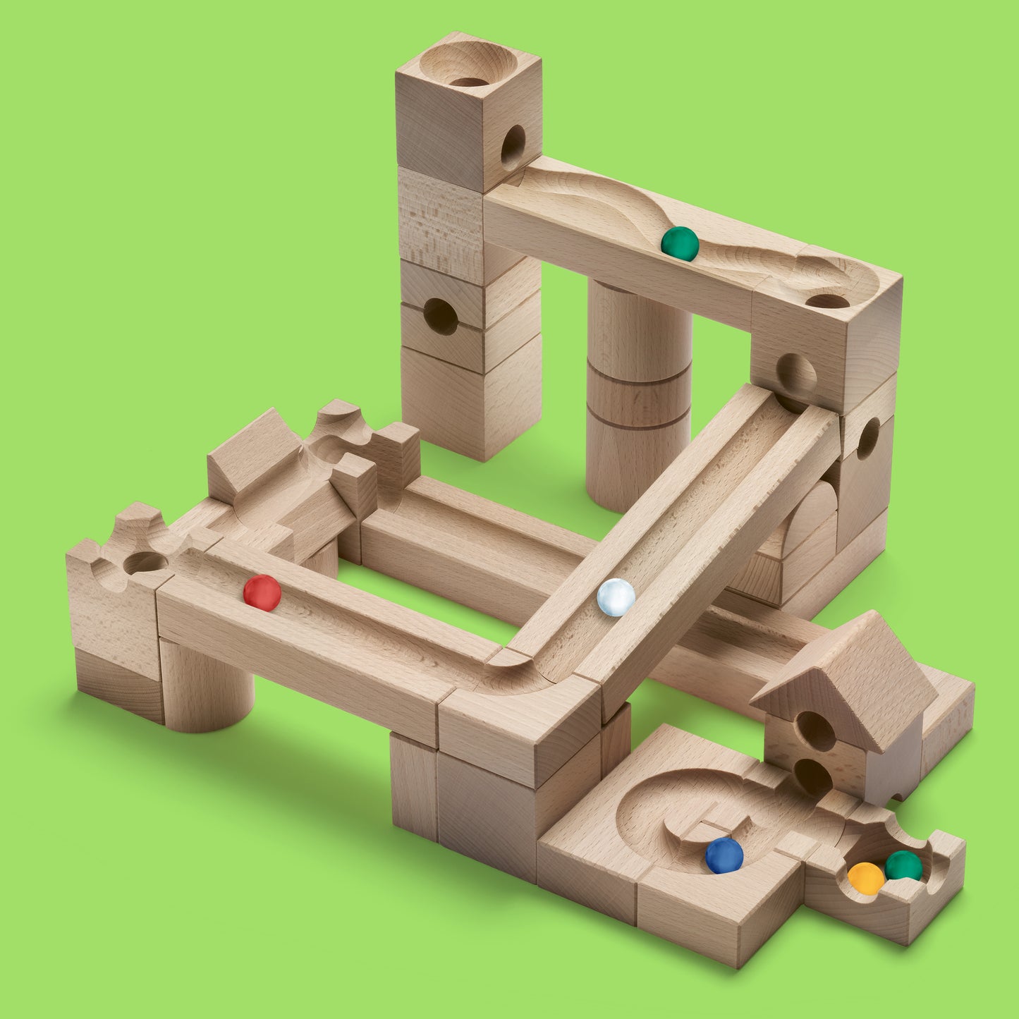 Cuboro Marble Run Junior Starter Set (40 pcs)