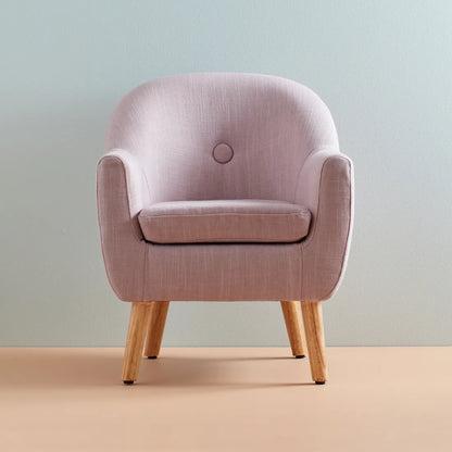 Arm Chair - Grey / Purple