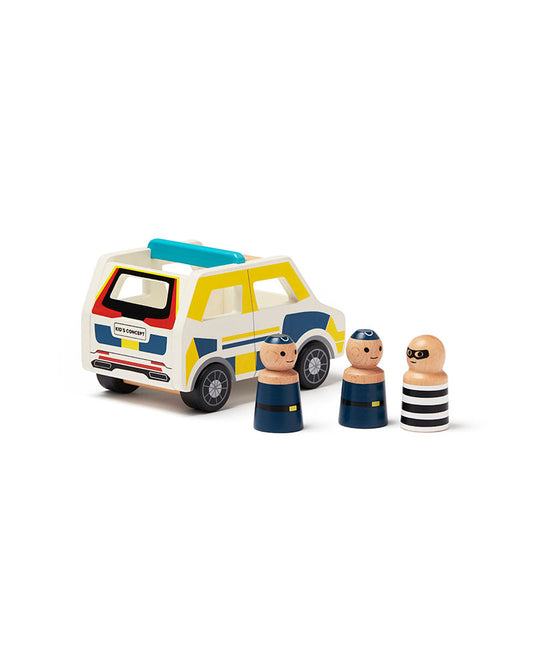 Wooden Police Car