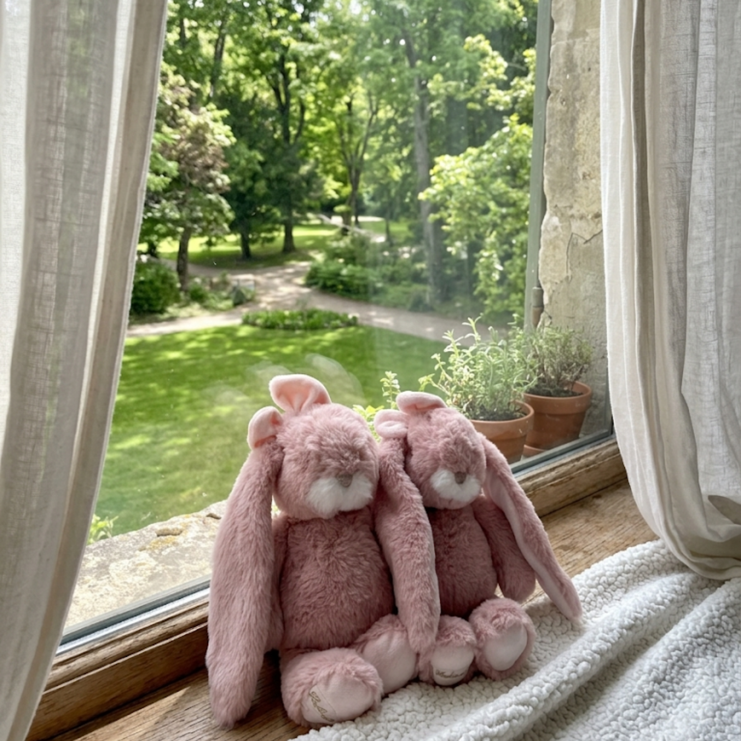 Antique Pink Bunny Kanini 22cm / 30cm