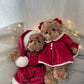 Christmas Bears Celine & Mavi (35 cm)