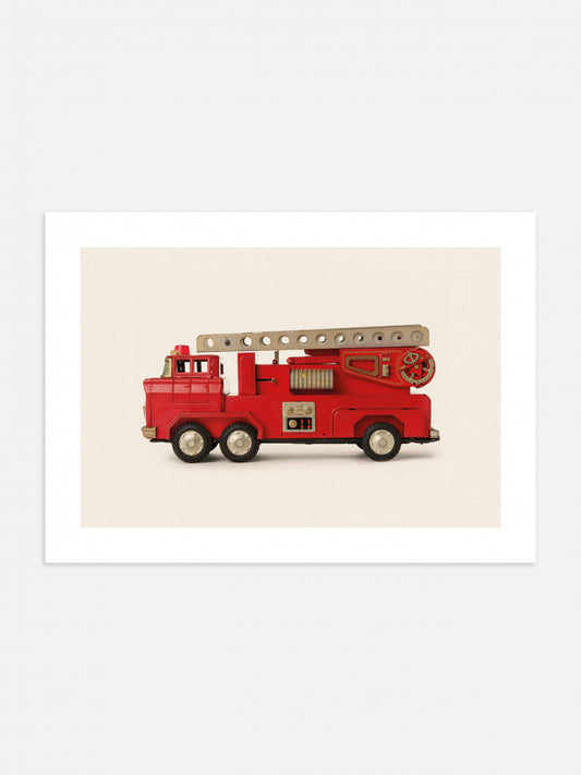 Poster - Fire Truck (30 x 40 cm)