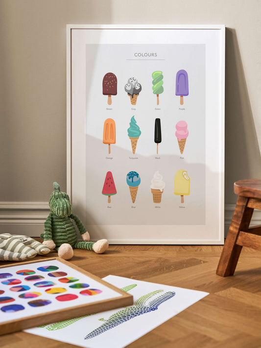 Poster - Ice Cream (50 x 70 cm)
