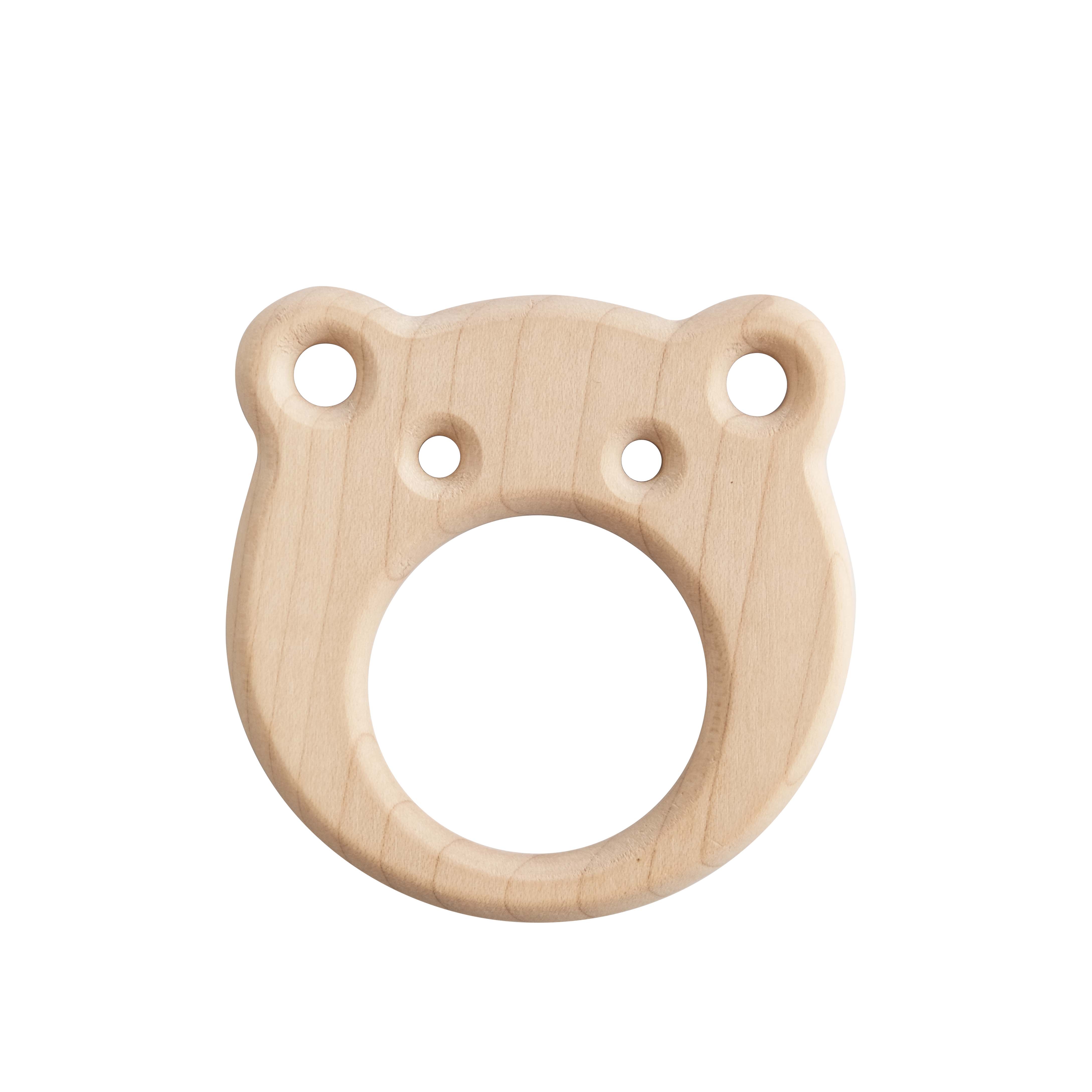 Maple Wood Frisky Frog Teether – Hoppi Loppi