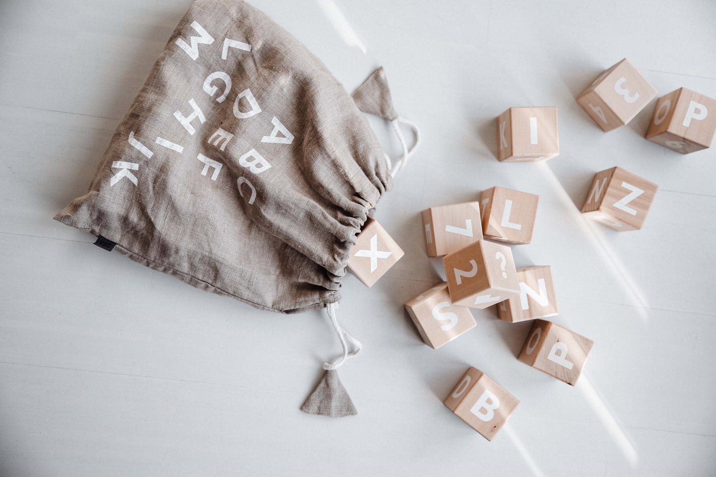 Wooden Alphabet Blocks