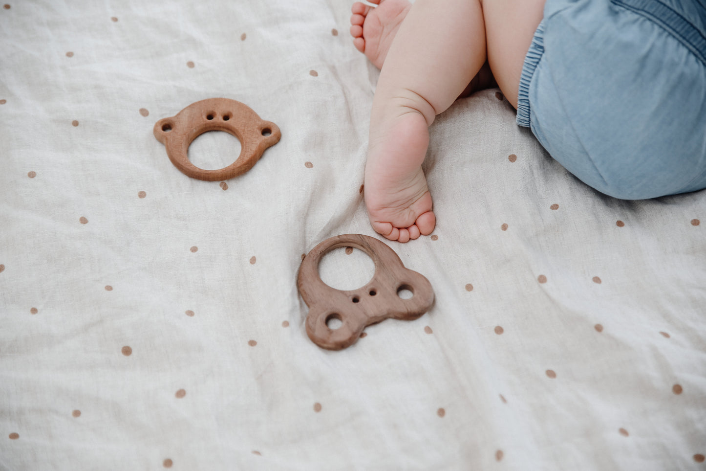 Sapele Wood Chunky Monkey Teether