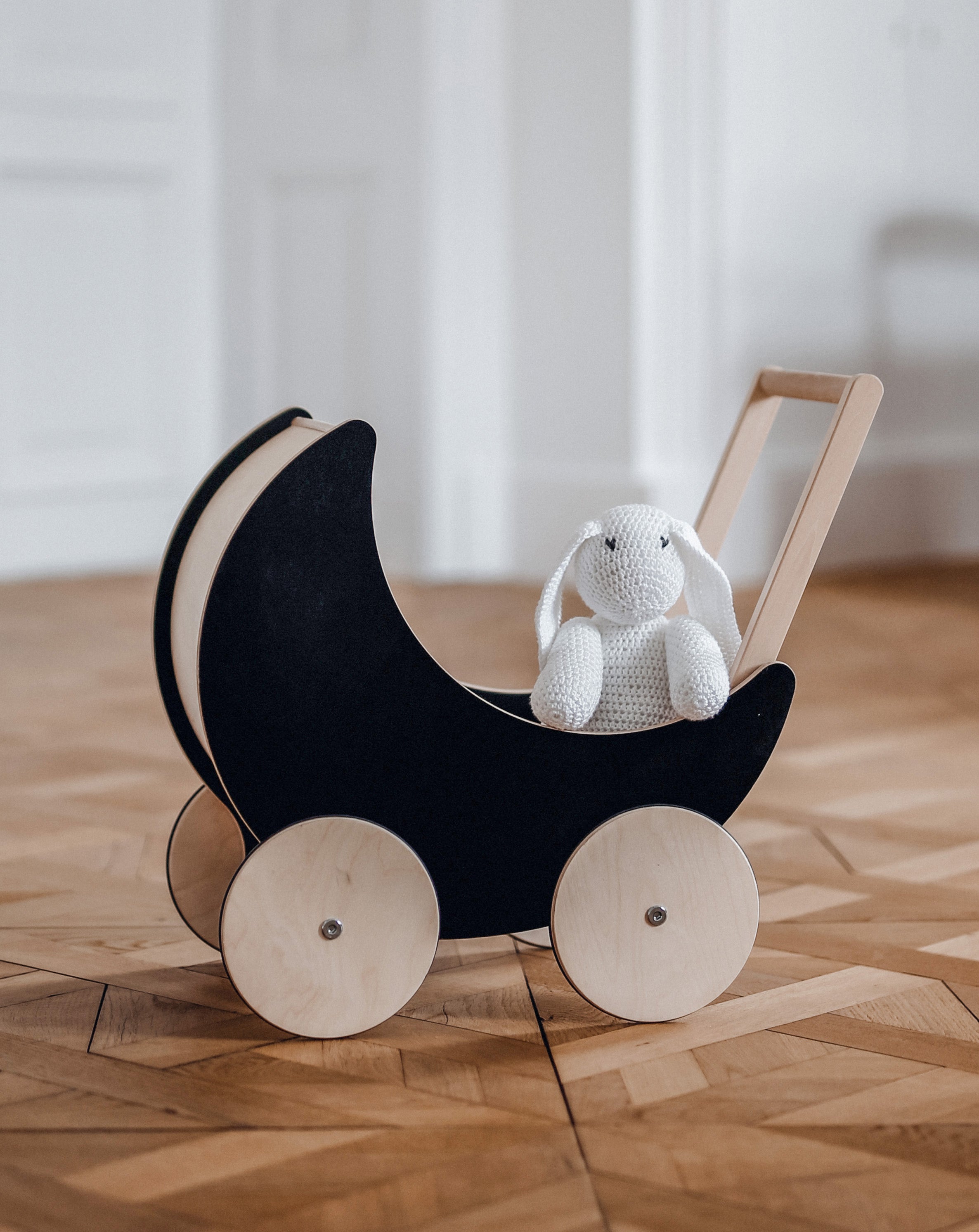 Childs ladybird toy top pram