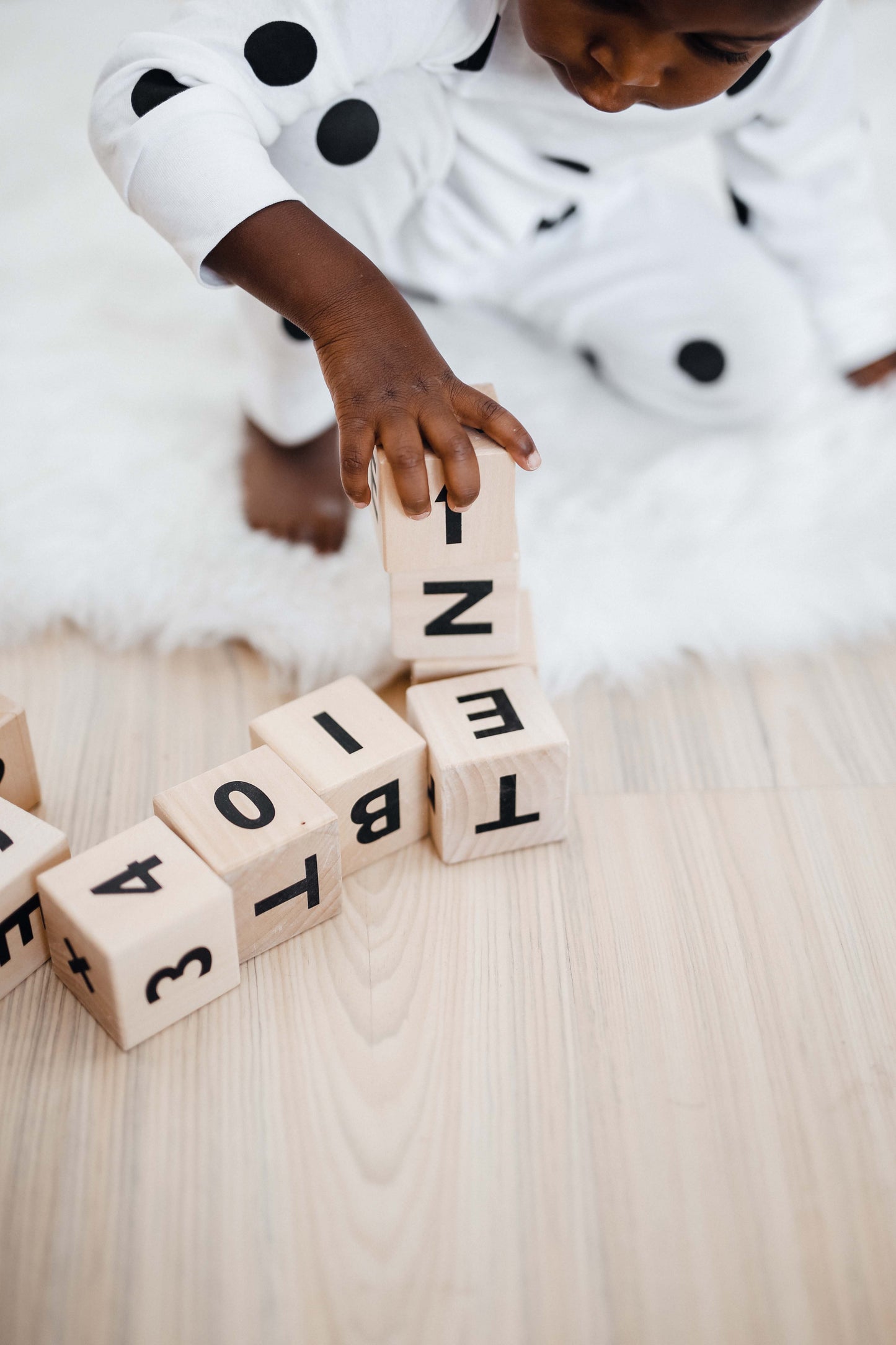 Wooden Alphabet Blocks